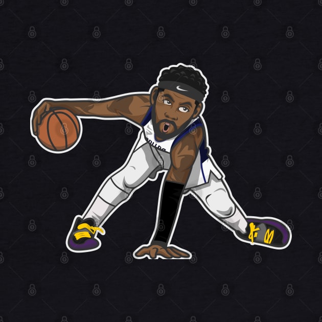 kyrie irving Cartoon Sylr by ray1007